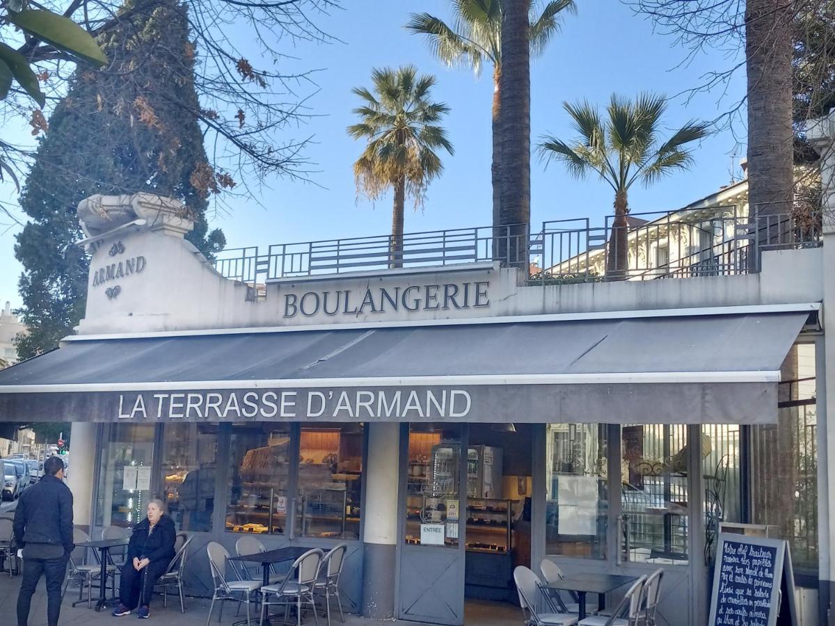 Nice Large 2Br Sunny 20 Meter Terrace Parking Beach Shops Extérieur photo